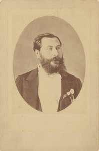 Portrait du compositeur Léo Delibes, vers 1885