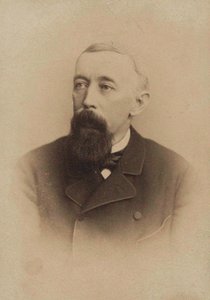 Portrait du librettiste et compositeur Franz Friedrich Richard Genée 1823-1895, vers 1880