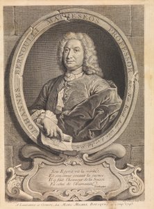 Portrait du mathématicien Johann Bernoulli - Unbekannt