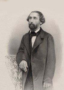 Portrait du pianiste et compositeur Julius Schulhoff 1825-1898, 1860 - Unbekannt