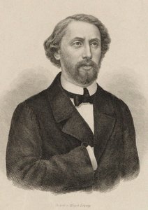 Portrait du pianiste et compositeur Julius Schulhoff 1825-1898, 1860 - Unbekannt