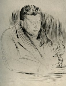 Portrait du sculpteur Alfred Gilbert - Unbekannt