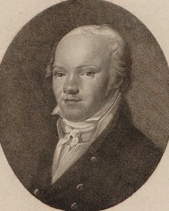 Portrait du violoniste et compositeur Andreas Romberg 1767-1821, vers 1800 - Unbekannt