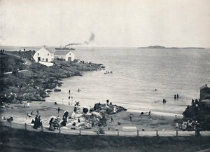 Portrush - Le lieu de baignade, 1895