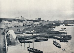 Portstewart - Le port et la ville, 1895 - Unbekannt