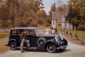 Affiche publicitaire pour les voitures Rolls-Royce, 1939