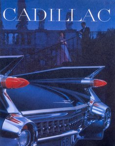 Affiche publicitaire pour une Cadillac, 1959 - Unbekannt