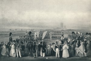 Présentation de nouvelles couleurs aux 93e Highlanders, 7 octobre 1834, 1834, 1909 - Unbekannt