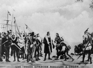 Présents à Colomb, XVIe siècle - Unbekannt