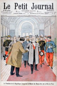 Le Président de la République inaugurant le Musée des Beaux-Arts de la Ville de Paris, 1902 - Unbekannt