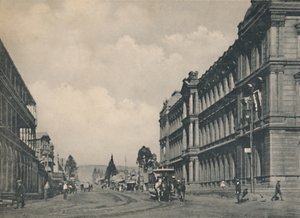 Pretoria - Rue du Marché vers le sud, vers 1912