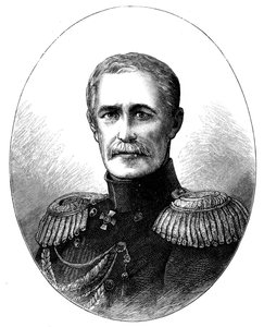 Prince Aleksandr Sergeyevich Menchikov 1787-1867, commandant militaire russe