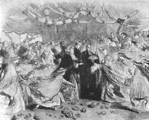 Arrivée de la princesse Alexandra en Angleterre, 1863..., 1901