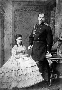 Princesse Dagmar de Danemark et Grand-Duc Alexandre Alexandrovitch de Russie, 1866 - Unbekannt