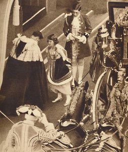 La princesse Elizabeth gère le train, 12 mai 1937 - Unbekannt