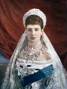 Princesse Marie Sophie Frédérique Dagmar, Impératrice douairière de Russie, fin 19ème-début 20ème siècle