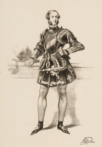 Impression de William 2e Comte de Craven en Costume Porté au Tournoi d
