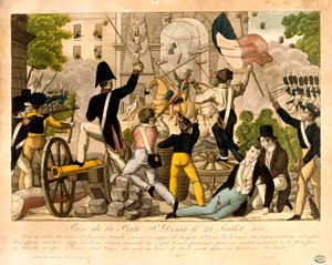 Prise de la Porte St Denis le 28 juillet 1830, Révolution de 1830, Paris - Unbekannt