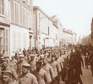 Prisonniers, Châlons, nord de la France, vers 1914-1918 - Unbekannt