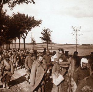 Prisonniers, Champagne, nord de la France, vers 1914-1918 - Unbekannt