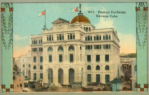 Bourse de commerce, La Havane, Cuba, vers 1910 - Unbekannt