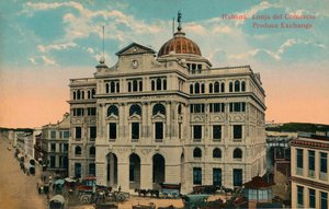 Bourse des produits, La Havane, Cuba, vers 1916 - Unbekannt