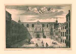 Perspective de la Guild Hall de Londres, 1755, 1886 - Unbekannt