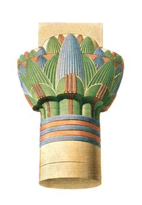 Chapiteau ptolémaïque, Edfou, Égypte, 1928 - Unbekannt