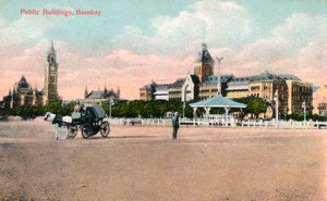 Bâtiments publics, Bombay, Inde, début du 20ème siècle - Unbekannt