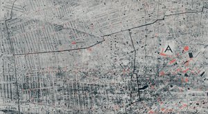 Carte des pubs de Liverpool, vers 1910, 1912