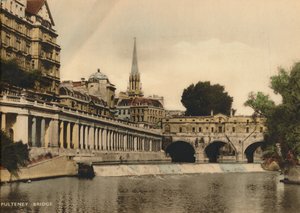 Pont Pulteney, Bath, Somerset, vers 1925 - Unbekannt