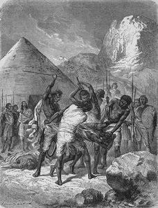 Punition des captifs abyssins - Unbekannt