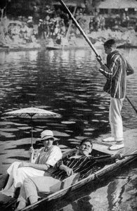 Promenade en barque sur la Tamise - Unbekannt
