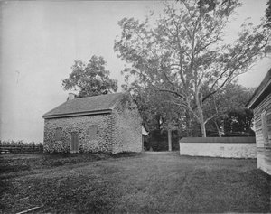 Maison de réunion Quaker, champ de bataille de Princeton, New Jersey