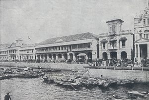 Quai à Singapour, 1924 - Unbekannt