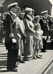 La Reine Mary part en visite au Canada, 1939 - Unbekannt