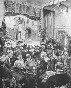 La reine Victoria écoutant Cavalleria Rusticana à Windsor, 1891 - Unbekannt