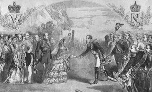 La reine Victoria reçue à Boulogne par l