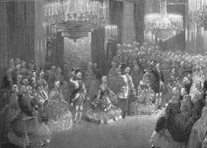Bal costumé géorgien de la reine Victoria au palais de Buckingham, 6 janvier 1845, 1901 - Unbekannt