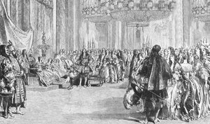Bal costumé de restauration de la reine Victoria au palais de Buckingham, 6 juin 1845, 1901 - Unbekannt