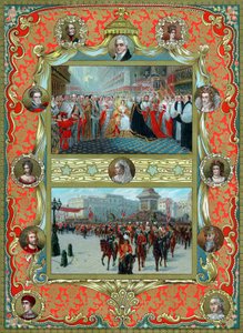 Couronnement de la reine Victoria, 1837 et jubilé d