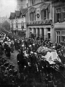 Procession funéraire de la reine Victoria, 1901