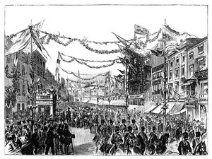 Visite de la Reine Victoria à Birmingham, 1858 - Unbekannt