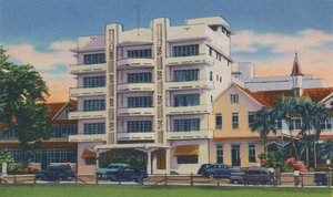 Hôtel Queens Park, Port of Spain, Trinidad, B.W.I., vers 1940 - Unbekannt