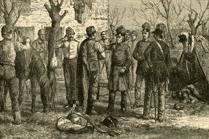 Radetsky après la victoire à Novara 1849, 1890 - Unbekannt