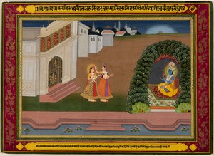 La confidente de Radha l