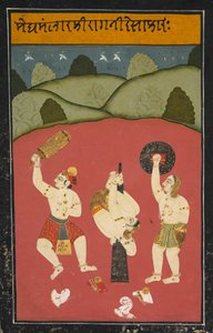 Ragini Desakh de Meghamalhar, vers 1770-1790