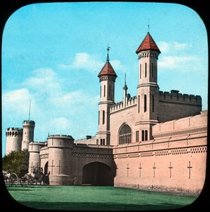 Gare ferroviaire, Lahore, Inde, fin 19e ou début 20e siècle - Unbekannt