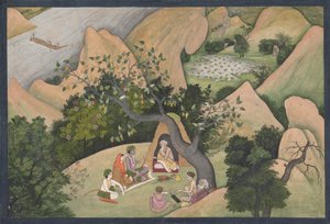 Rama, Sita et Lakshmana à l