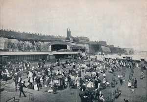 Ramsgate - Une vue animée des plages, 1895